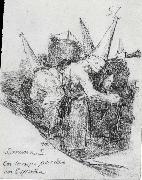 Francisco Goya Semana S en tiempo pasado en Espana France oil painting artist